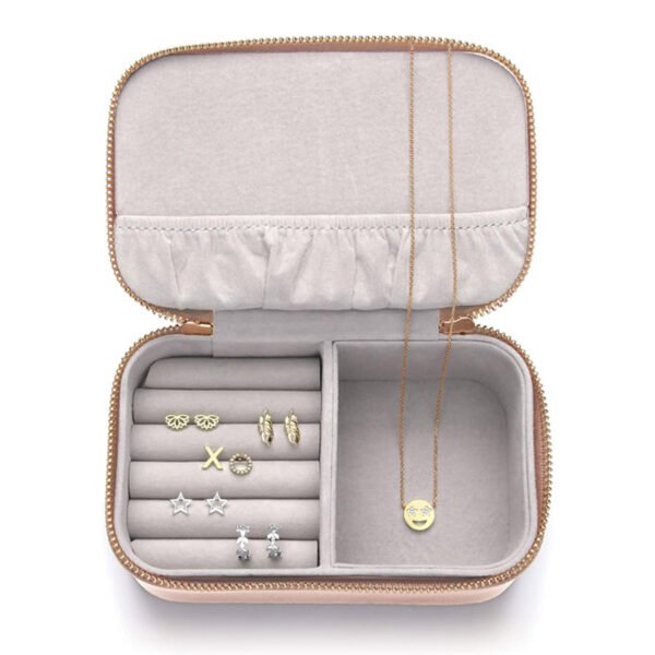 Faux Leather Jewellery Case