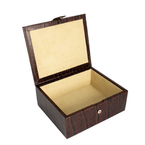 Italian Leather Decorative Box