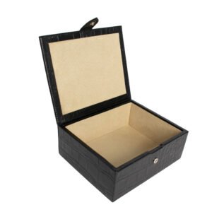 Italian Leather Decorative Box