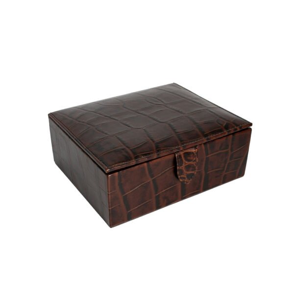Italian Leather Decorative Box