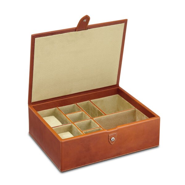 Luxury Leather Accessories Box