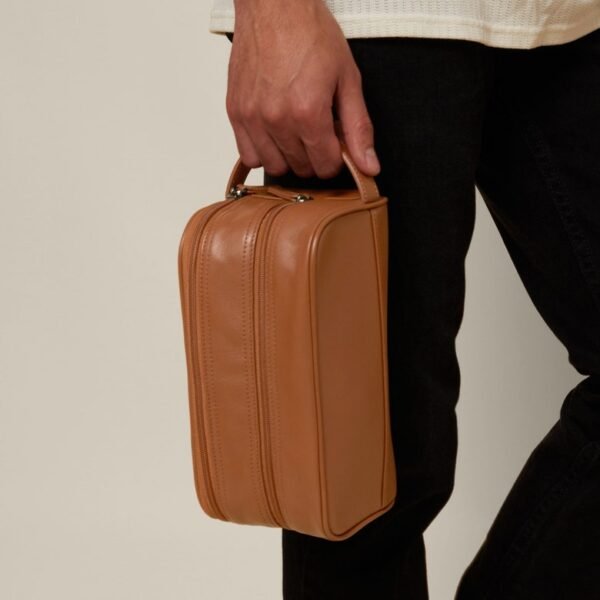 Leather Toiletry Bag