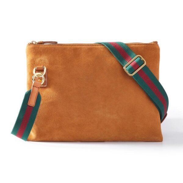 Suede Crossbody Bag